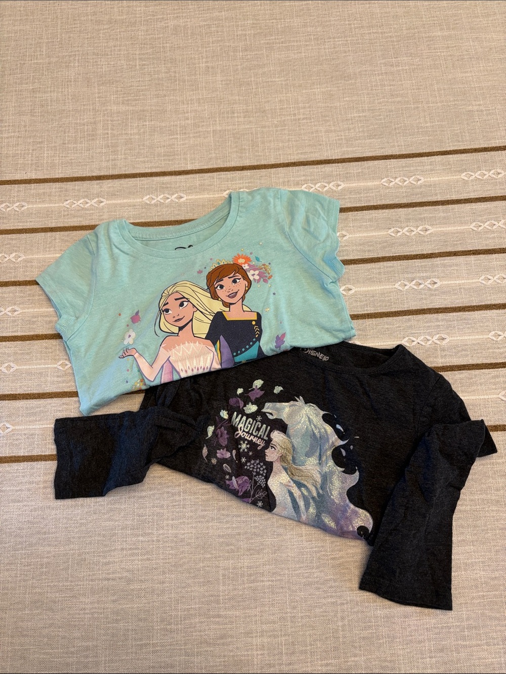 2 Frozen 2 Tees, Size 4T